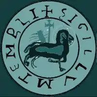 Sceau de Robert de Sandford, maître du temple en 1241