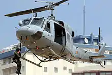 Agusta-Bell AB.212 espagnol en démonstration.