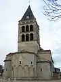 Le chevet, vue nord-est (déc.&nbsp;2009)