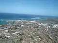 Vue aérienne de Kahului.