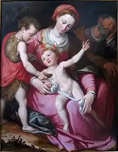 Santi di Tito, Sainte Famille.