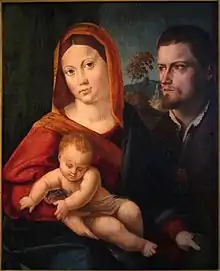 Niccolò Pisano, Sainte Famille.