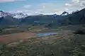 Lac et montagnes du refuge