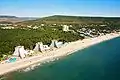 Albena : Vue aérienne de la station balnéaire