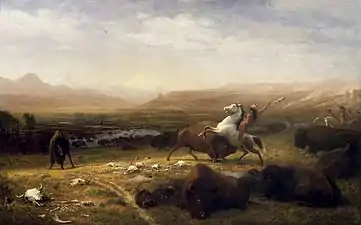 Le Dernier des bisons, vers 1888, Cody, Whitney Western Art Museum, Buffalo Bill Historical Center&nbsp;(en).