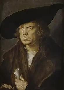 Homme avec béret et rouleau1524, Madrid