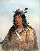 Head of "Matau-Tathonca," "Bull Bear"- an Ogillalah