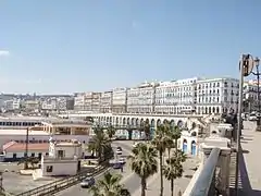 Alger, capitale de l'Algérie.
