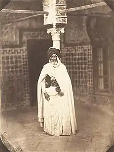 Un homme en Algérie, vers 1855.
