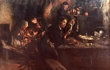 Allan Österlind : Fin de journée. Bréhat (1891)