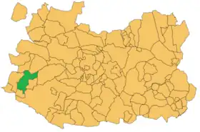 Localisation de Almaden