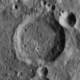 Image illustrative de l'article Almanon (cratère)