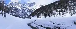 Le haut vallon (vers 2&nbsp;000&nbsp;m)