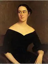 Portrait de Madame Gustave Miltenberger (née Corinne Knott), 1840, La Nouvelle-Orléans, The Historic New Orleans Collection&nbsp;(en).