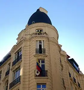 No&nbsp;12 : consulat général de Colombie à Paris.