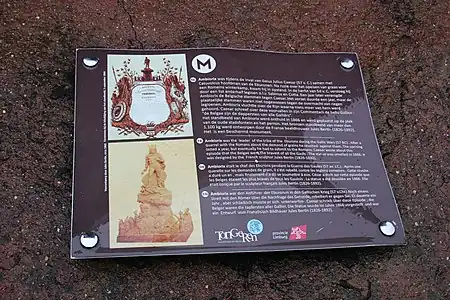 Panneau d'information.