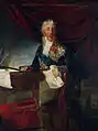 Ambroise-Polycarpe de La Rochefoucauld, son père.
