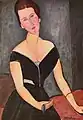 Amedeo Modigliani, Madame Georges van Muyden, 1916-1917