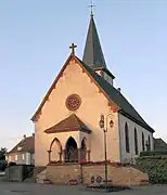 L'église Saint-Étienne.
