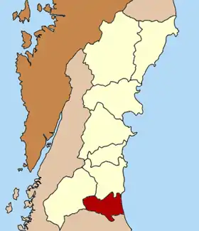 Localisation de Lamae