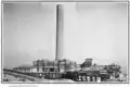 En 1919, l'Anaconda Smelter Stack (178,3&nbsp;m), supplante la cheminée de l'Asarco (174&nbsp;m), une autre fonderie de cuivre, comme plus haute construction du monde en maçonnerie. Les fumées passent avant dans des filtres électrostatiques.