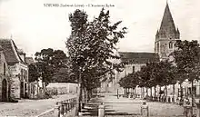 L'église médiévale du XIIe&nbsp;siècle détruite en 1895