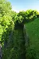 Tranchée désaffectée à Châteauneuf-sur-Charente
