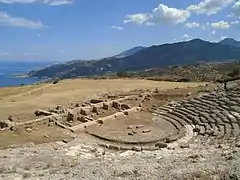Le théâtre après les restaurations.