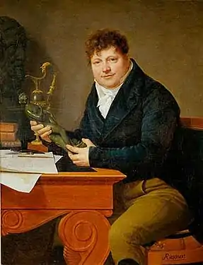 Portrait d'André-Antoine Ravrio, Paris, musée du Louvre.