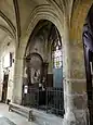 3e&nbsp;chapelle du sud, vue vers le sud-est.
