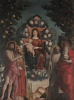 Andrea Mantegna, le retable Trevulzio.