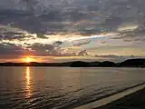 Coucher de soleil à Andreïevka.