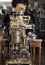 Détail du mécanisme de l'automate