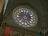 Rosace nord, André Robin (1451).