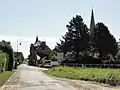 Vue d'Angerville-la-Martel.