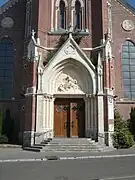 Le portail et son tympan.