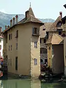 Vue en aval