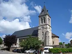 Église Saint-Germain vue de la rue de l'Église
