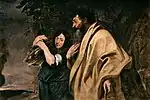 Abraham et Isaacvers 1617 Antoine van Dyck