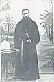 Apollinaire Colombie, aumônier militaire