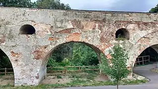 Aqueduc des Arcades (XIVe siècle), Perpignan.
