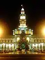 Le Palais Administratif d'Arad pendant les vacances d'hiver