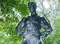 Le Travailleur, statue de Gottfrid Larsson&nbsp;(en) qui se trouve dans le Vasaparken.