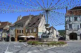 Fontaine aux lions.