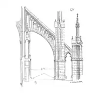 Fin XIIIe&nbsp;siècle : cathédrale d'Amiens.