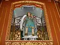 Statue de l'archange Uriel située dans l'église San Miguel (Manille).