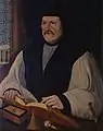Portrait de l'archevêque Matthew Parker.