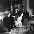 Lucio Victorio Mansilla dans son appartement parisien vers 1900
