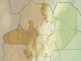 Voir sur la carte topographique de Salta
