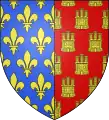 Armoiries d'Alphonse de Poitiers
